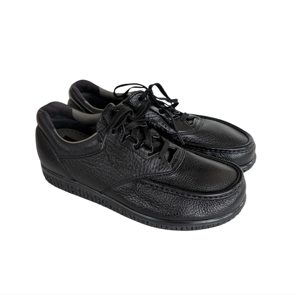 NWT SAS Pathfinder Leather Comfort Walking Shoes 11M Black Pebbled USA NIB main image 14